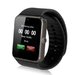 Ceas Smartwatch cu Telefon iUni GT08, Bluetooth, Camera 1.3 MP, Ecran LCD antizgarieturi, Black